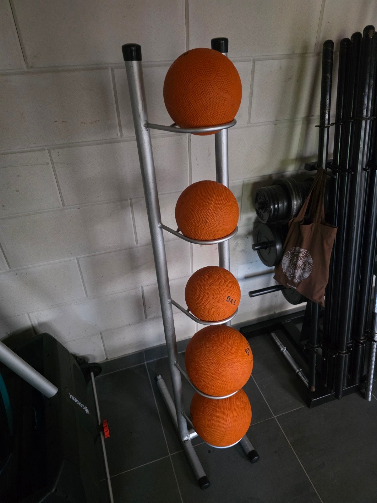 FITNESS REK SLAMBAL REK & MEDICIJNBALLEN | GYM FITNESS SPORT, Ophalen, Nieuw, Benen, Medicijnbal