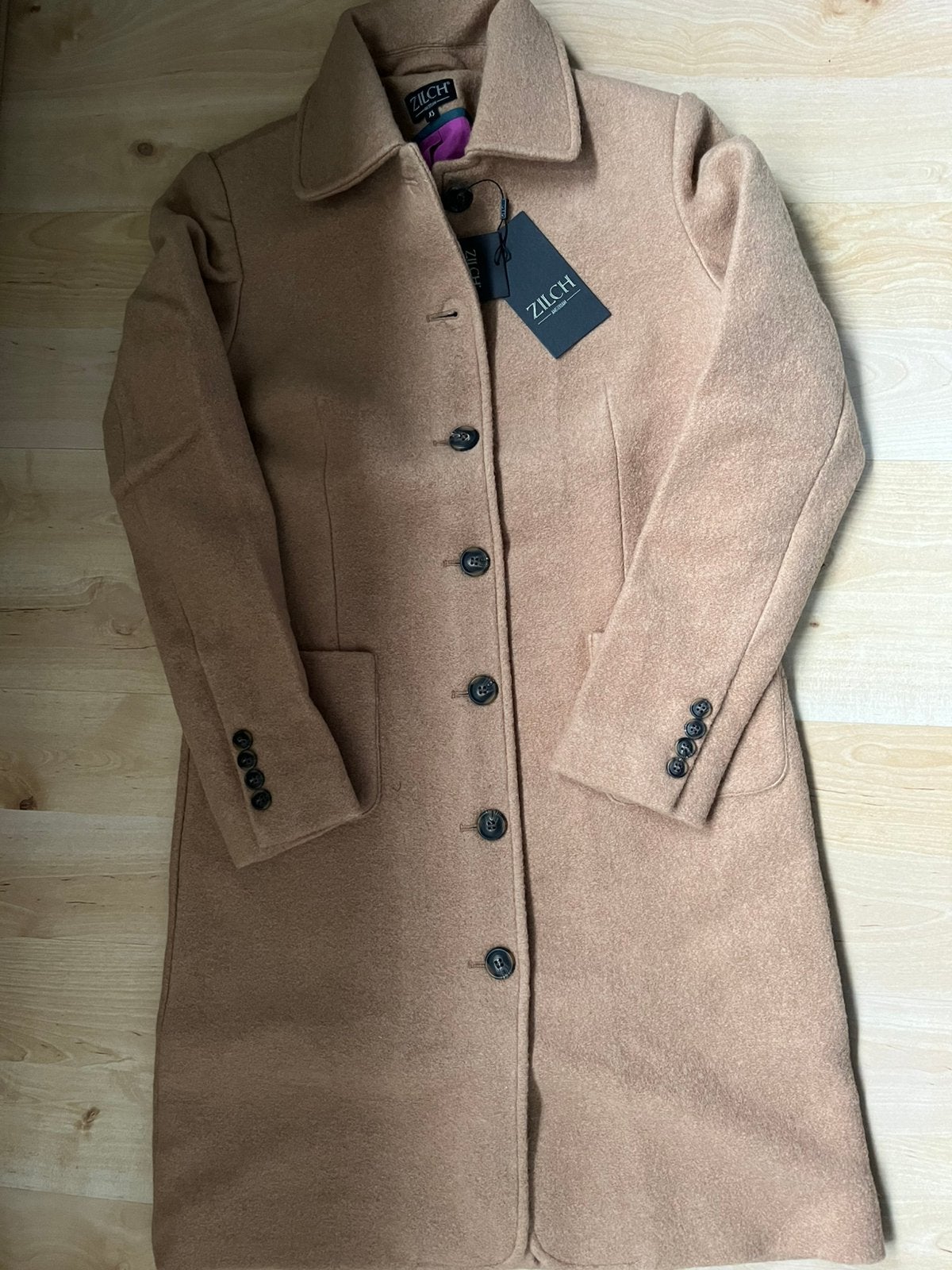 Prachtige  elegante wollen jasje maat S, Ophalen of Verzenden, Nieuw, Maat 38/40 (M), Grijs