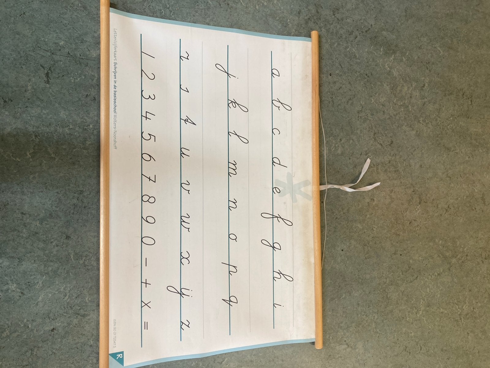 Vintage Letterkaart Schrijven in de basisschool, Ophalen of Verzenden, Overige thema's