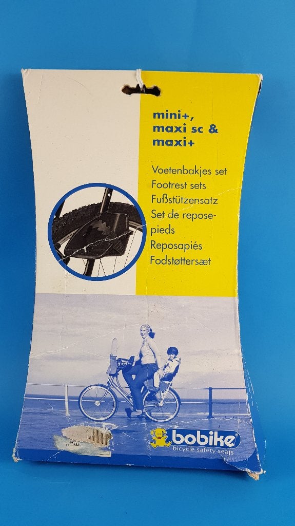 Bobike Voetenbakjes zwart, Mini+, Maxi SC of Maxi+. 6B5, Tweedehands verkoop, Tweedehands verkoop, Gebruikt, Ophalen of Verzenden