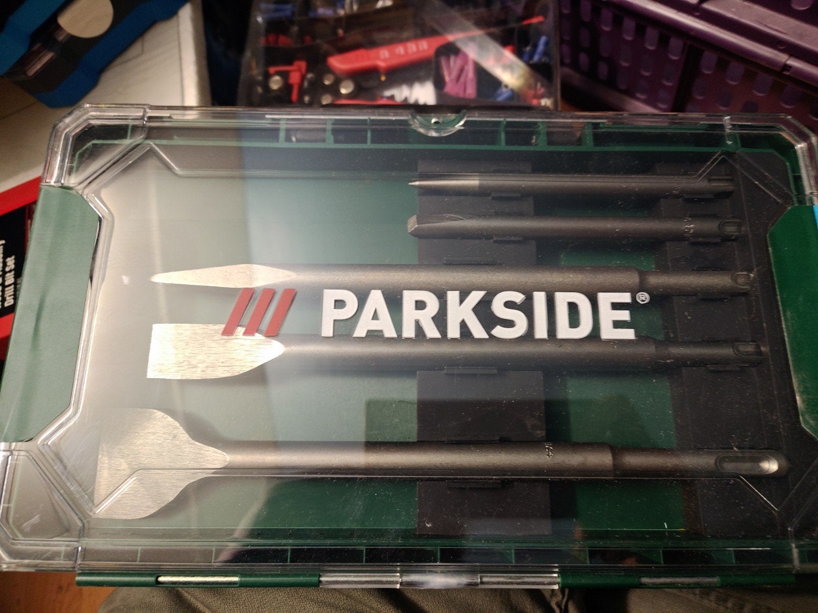 Parkside Beitelset SDS-Plus - Nieuw in doos, Ophalen, Nieuw, Beitel, Parkside