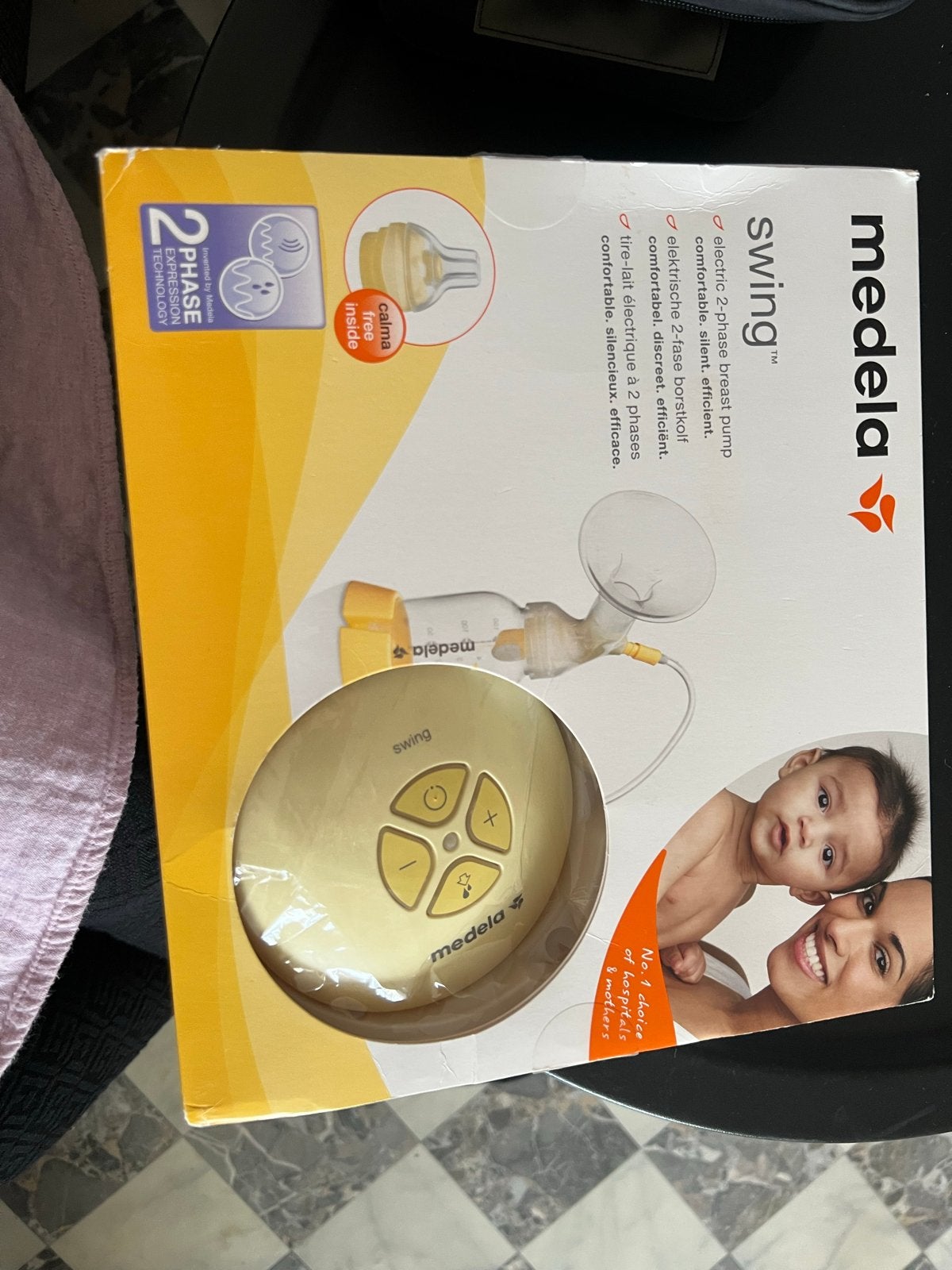 Medela Swing Enkele Elektrische Borstkolf, Ophalen of Verzenden, Gebruikt