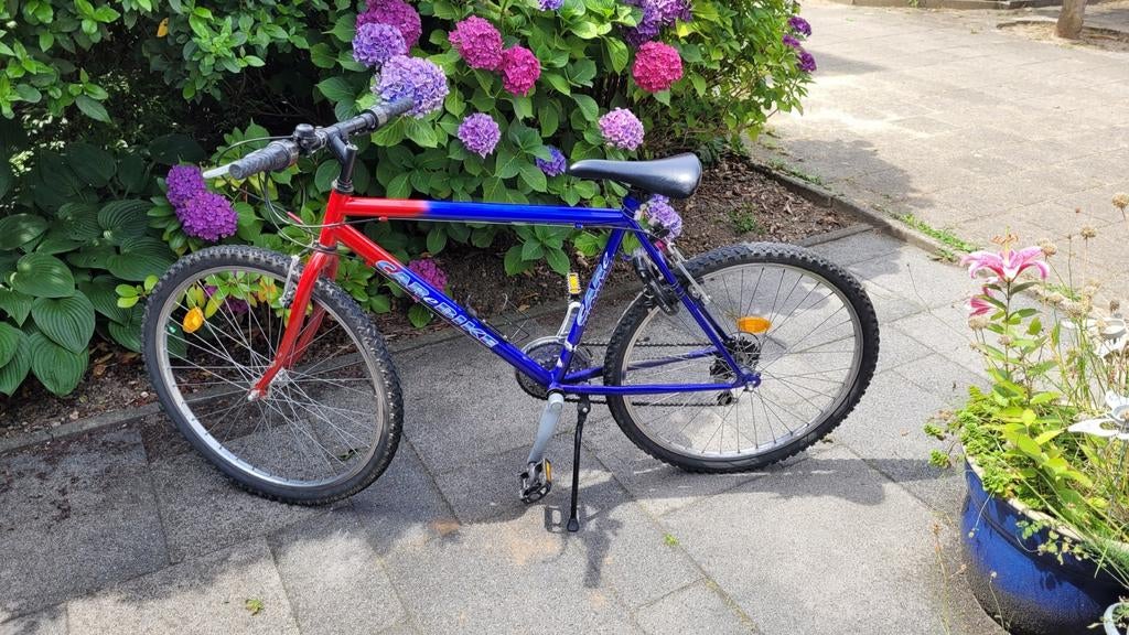 Mountainbike jongensfiets Care bike met AXA slot, Overige merken, Gebruikt, Heren, Ophalen of Verzenden
