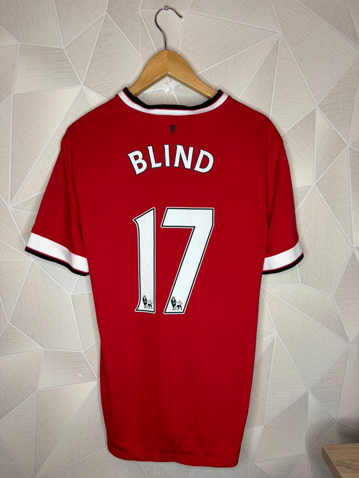 Manchester United Thuis 2014/2015 Blind, Shirt, ., Zo goed als nieuw, .