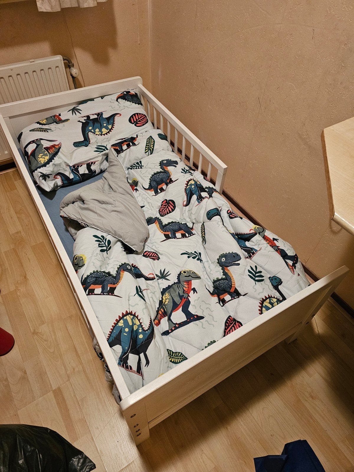 Peuterbed zgan, Ophalen, 70 tot 85 cm, 140 tot 160 cm, Zo goed als nieuw
