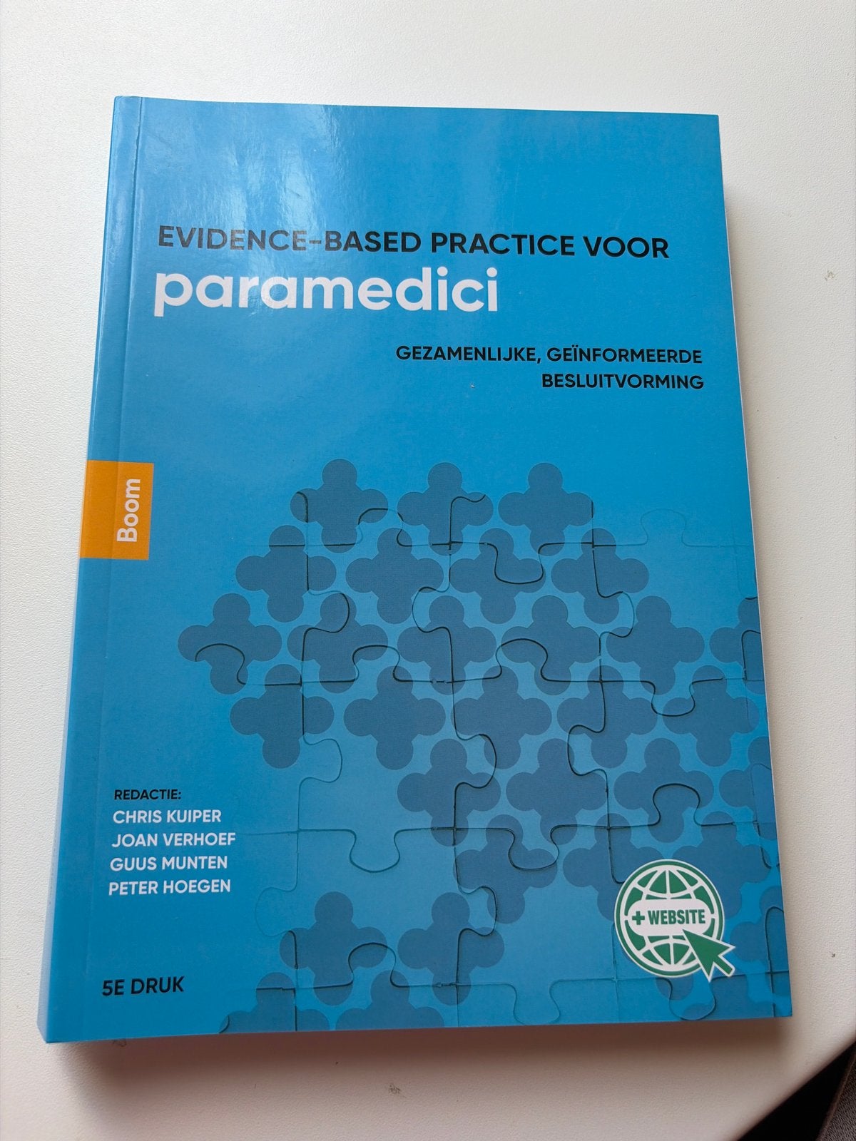 Evidence-Based Practice voor Paramedici - 5e Druk, Ophalen of Verzenden, Beta, Nieuw, HBO