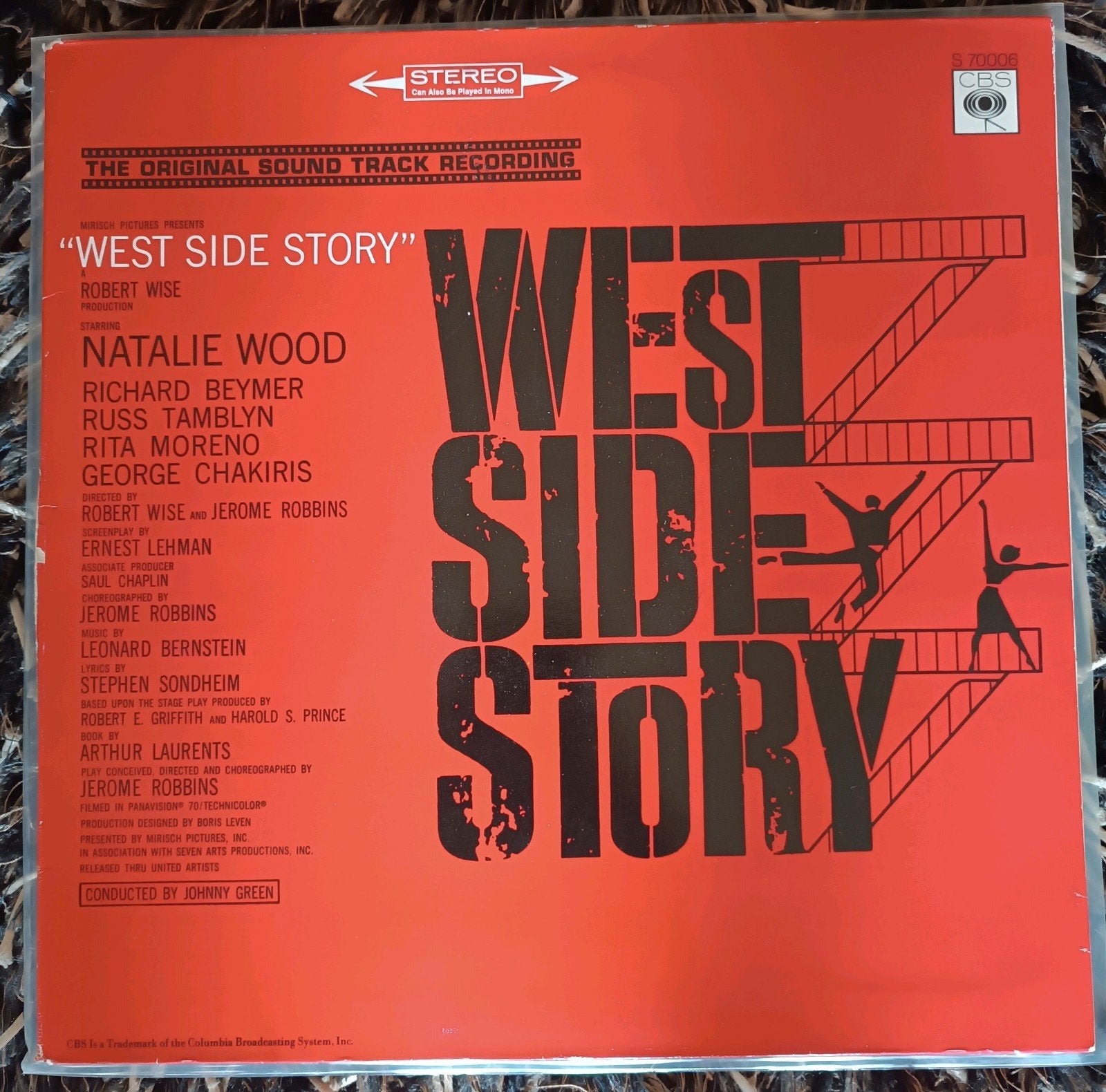 West Side Story Soundtrack LP, Cd's en Dvd's, LP, Gebruikt, Soundtrack, Originele persing