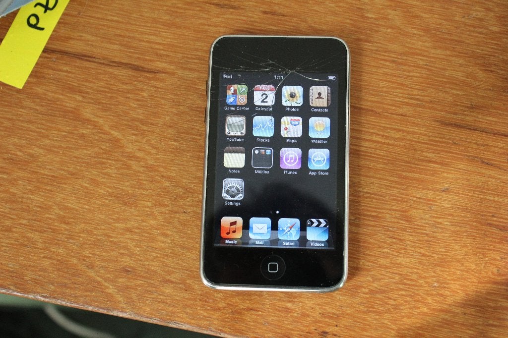 ipod touch 8 gb, werkt prima, Gebruikt, Touch, Zwart, Ophalen of Verzenden