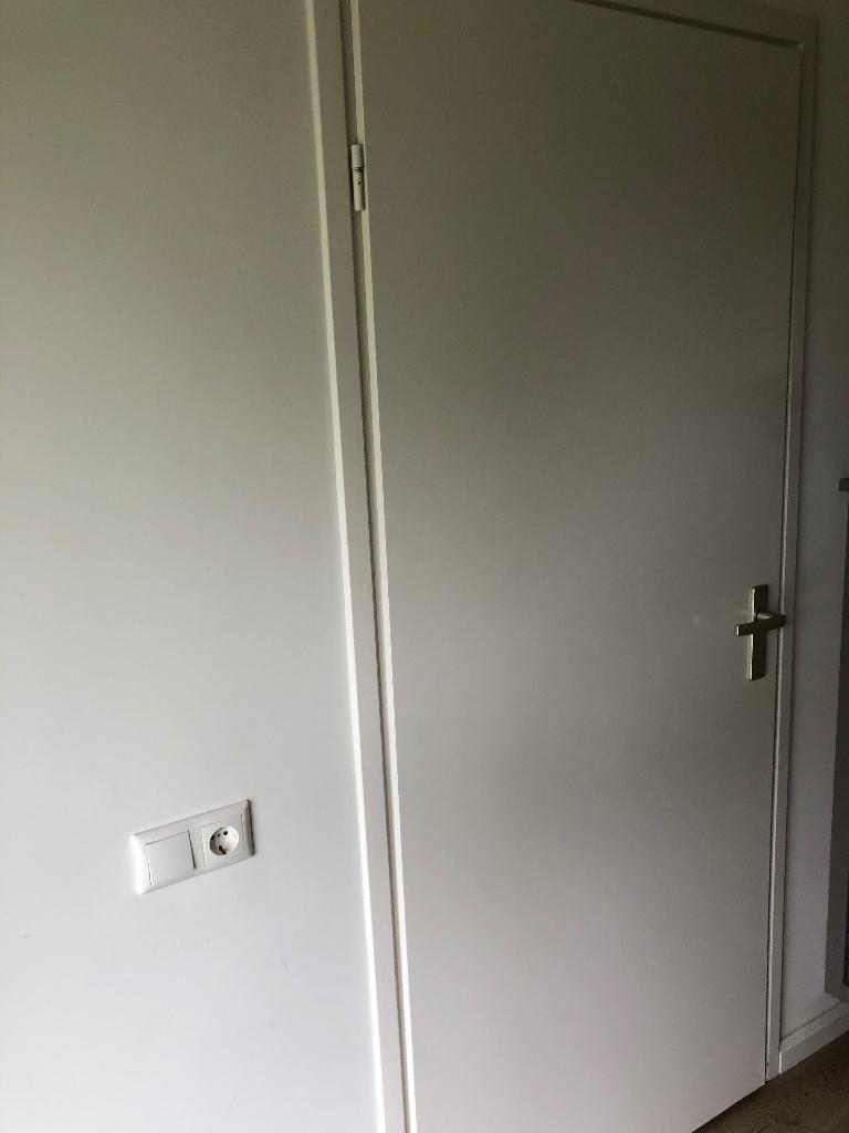 Opdekdeur, Ophalen, Gebruikt, 80 tot 100 cm, Binnendeur