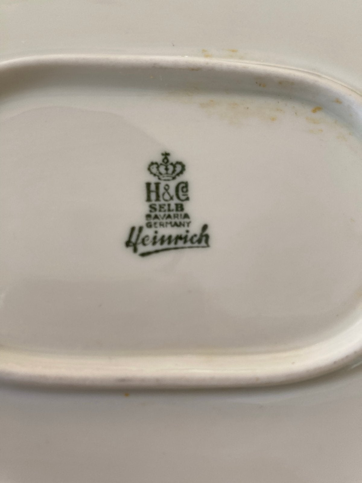 H&C Selb Bavaria Heinrich ovale serveerschaal, jaren '30, Ophalen