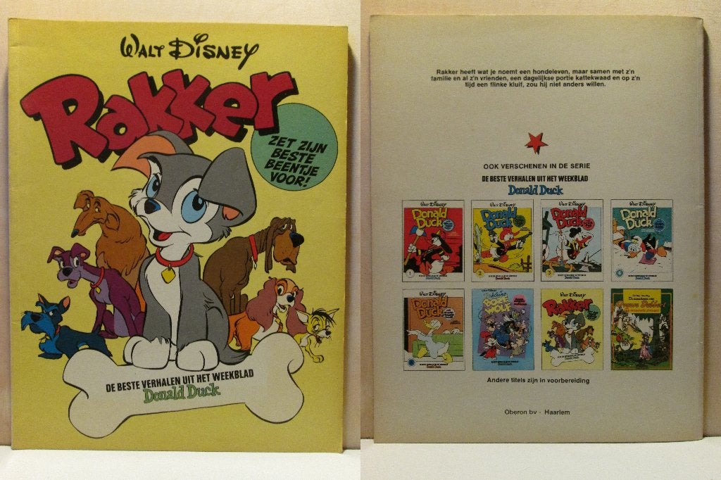 Rakker zet zijn beste beentje voor! (SC), Eén stripboek, Ophalen of Verzenden, Gelezen, Walt Disney