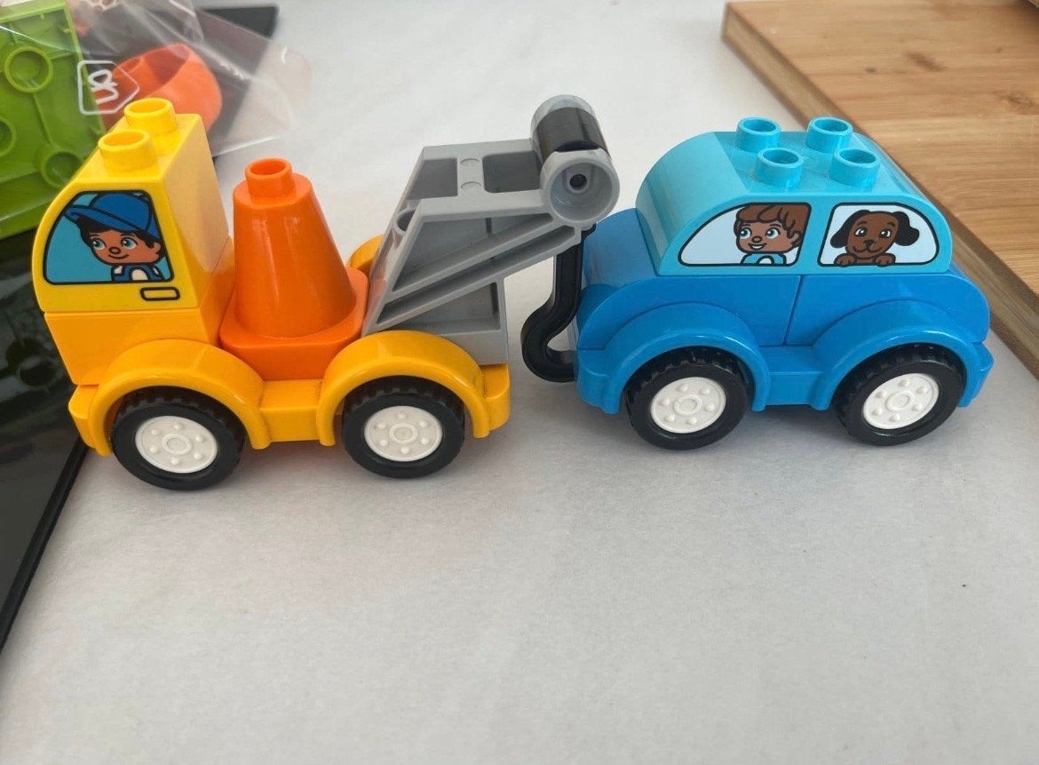 LEGO DUPLO Mijn Eerste Sleepwagen (10883), Ophalen of Verzenden, Zo goed als nieuw, Duplo