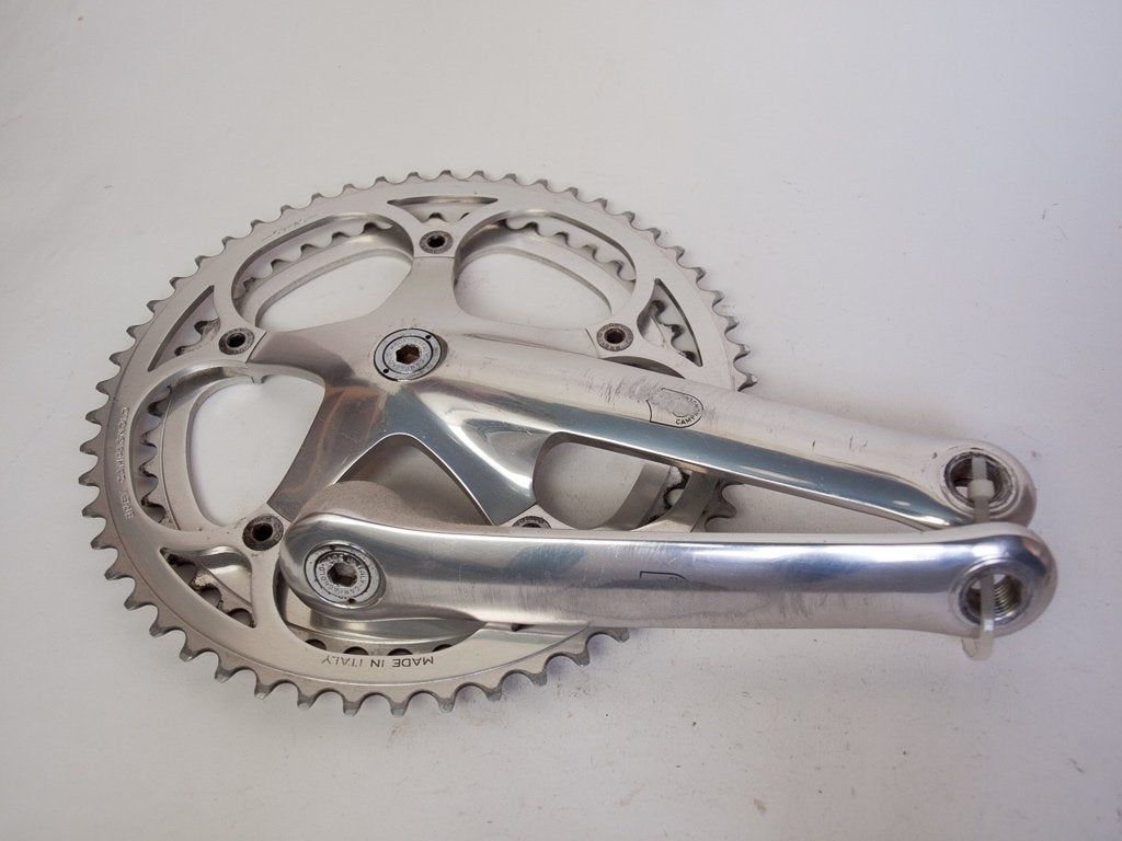 Campagnolo Chorus / Croce D'aune Crankset, Fietsen en Brommers, Fietsonderdelen, Crankstel of Pedalen, Gebruikt, Campagnolo, Ophalen of Verzenden