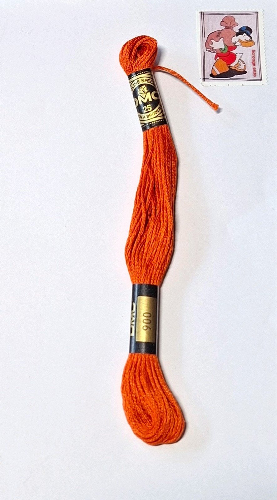 DMC mouline, oranje 900, 68314 ILLZACH, Ophalen of Verzenden, Borduurgaren of Zijde, DMC