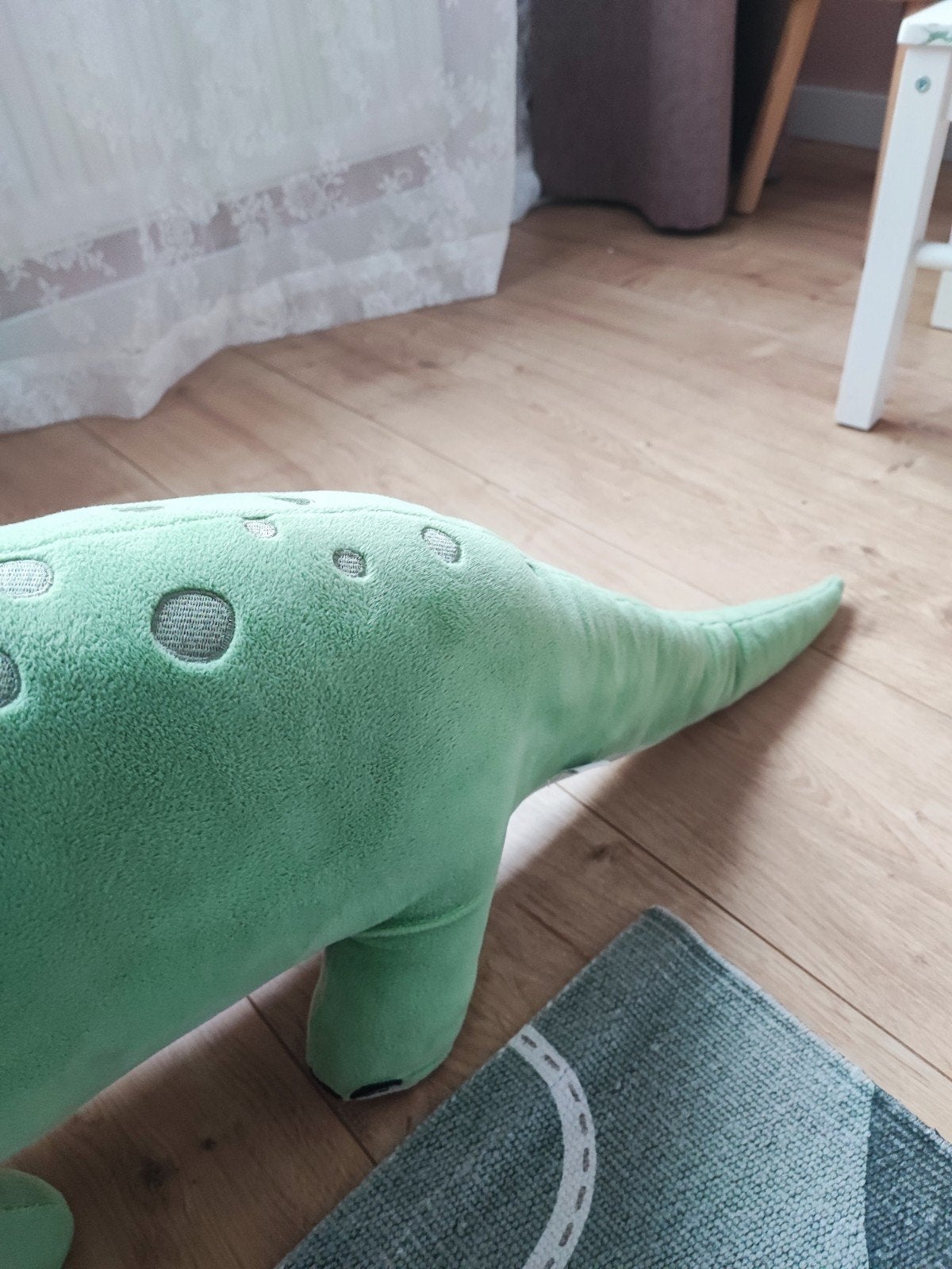 Grote groene dinosaurus knuffel van H&M, Ophalen, Groen, Overige merken, Dinosaurus