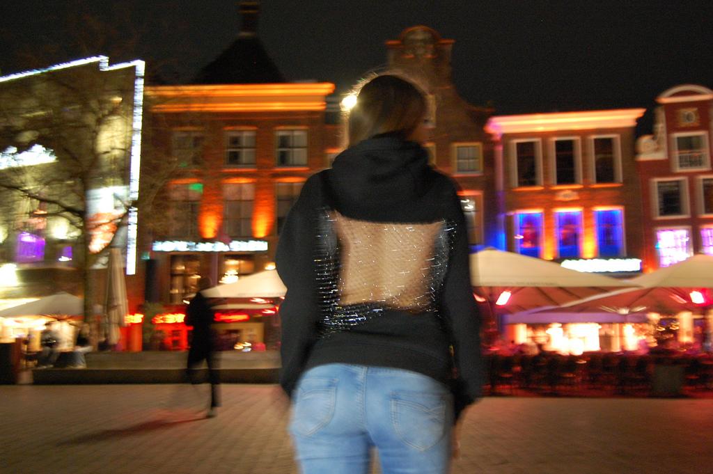 Design Hoodie Open Rug, Kleding | Dames, Truien en Vesten, Zo goed als nieuw, Ophalen of Verzenden