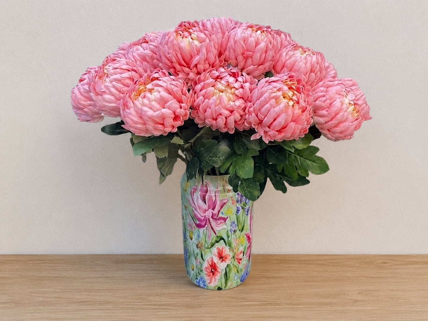 Kunstbloemen, roze, kunstboeket, decoratie, bloemen, vaas, Binnen, Rode Beagle kunstbloemen, Nieuw, Ophalen of Verzenden