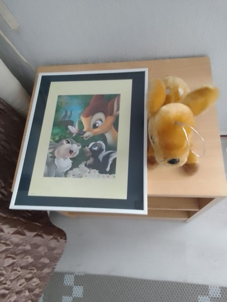 Litho Disney exclusieve commemore tieve edition 2005 + Bambi, Verzamelen, Ophalen of Verzenden, Nieuw, Plaatje of Poster