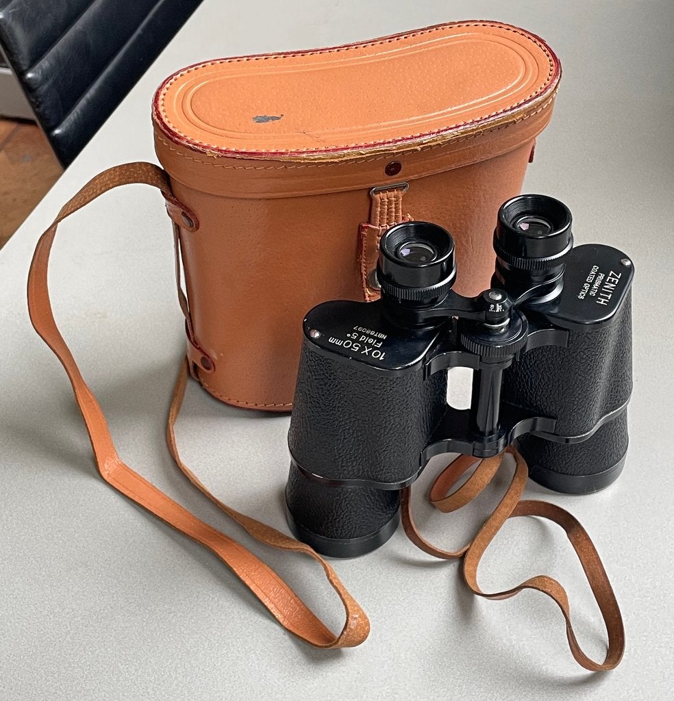 Verrekijker Zenith 10-50 met tas, Ophalen of Verzenden, Gebruikt