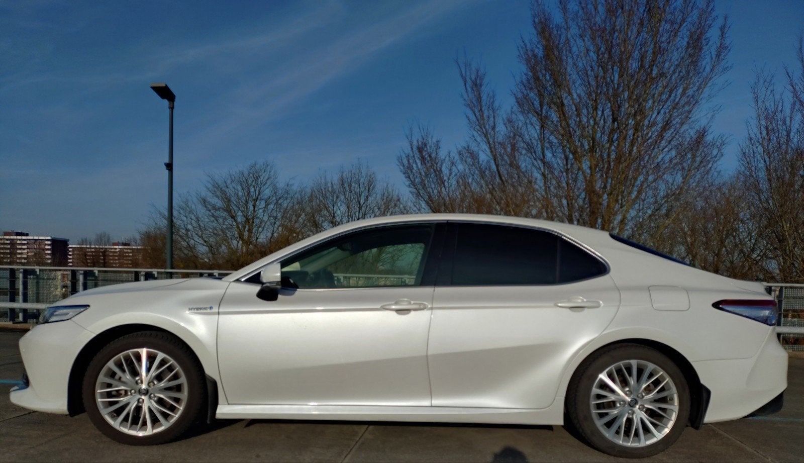 Toyota 2020 parelmoer wit vol opties dealer oh. uniek, Auto's, Toyota, 4 cilinders, 2487 cc, Dealer onderhouden, Geïmporteerd