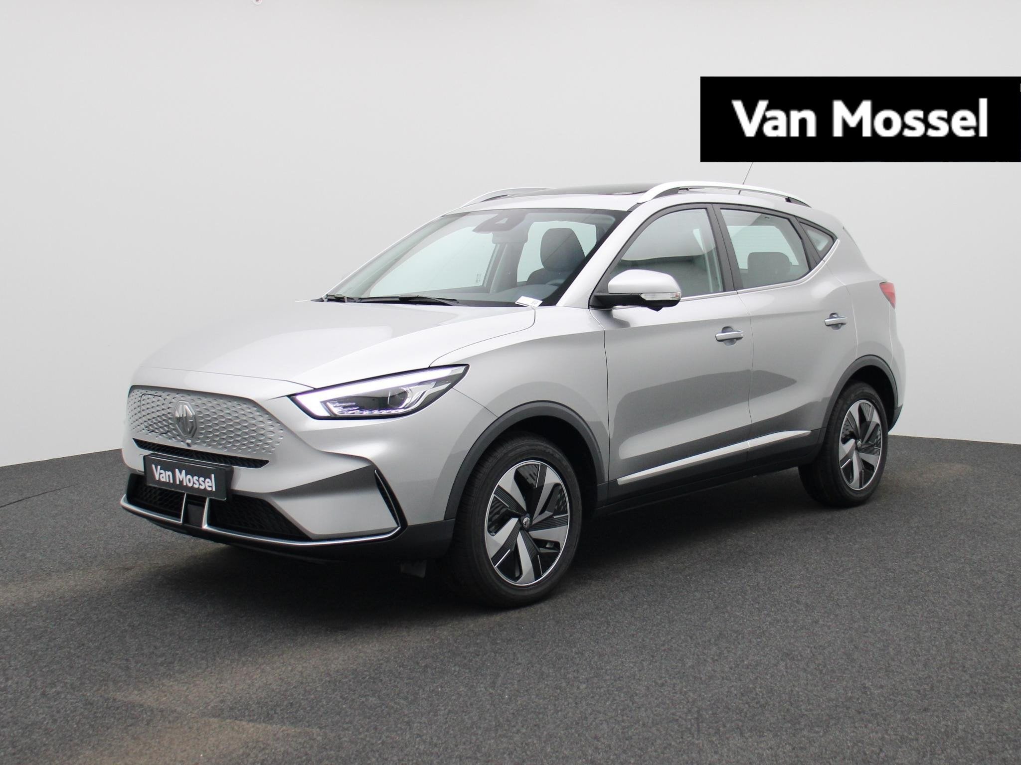 MG ZS EV Standard Range Luxury 50 kWh | panoramadak | leder, Auto's, MG, 12 maanden, Origineel Nederlands, 320 km, Automatische klimaatregeling