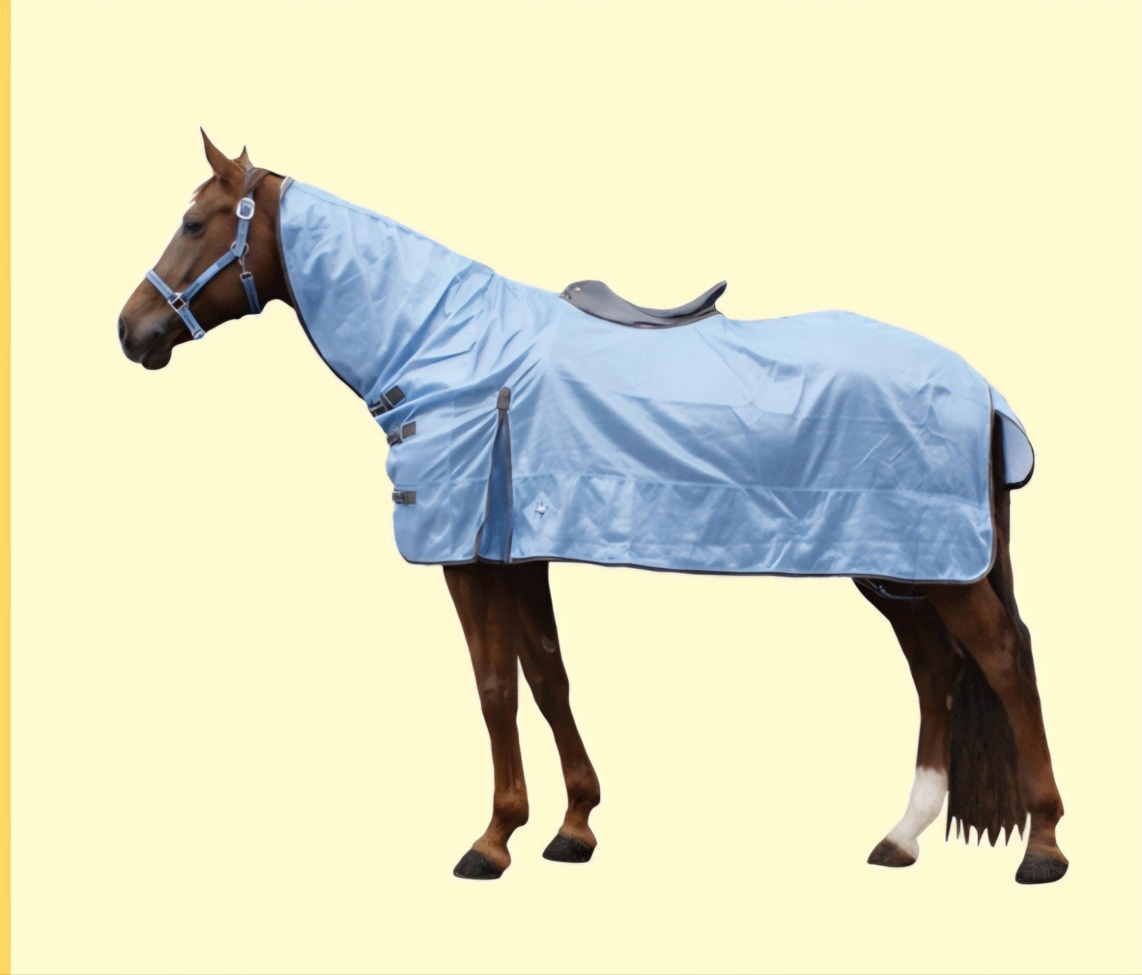 Vliegendeken hals zadeluitsparing 165 tm 185cm, Dieren en Toebehoren, Paarden en Pony's | Dekens en Dekjes, Ophalen of Verzenden