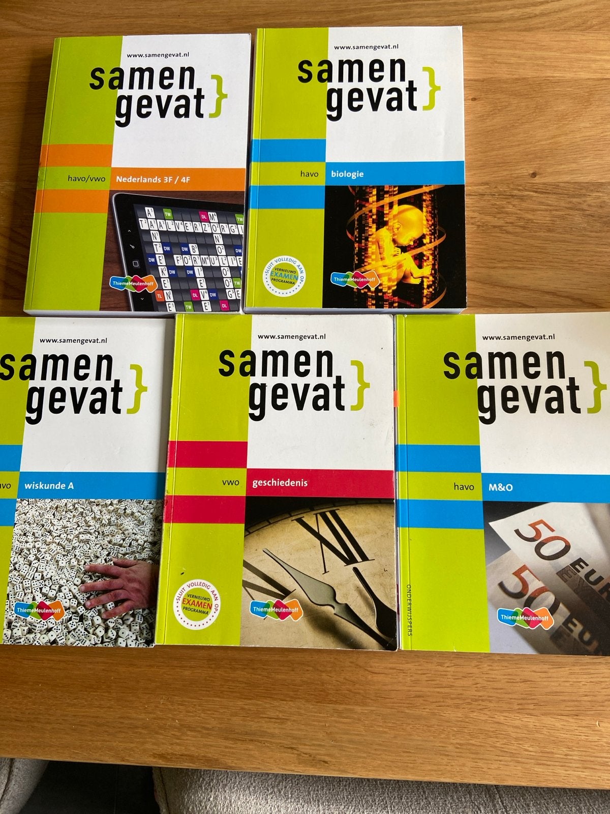 Gratis af te halen: Samengevat & Examenbundels, Ophalen, Gelezen, Overige niveaus
