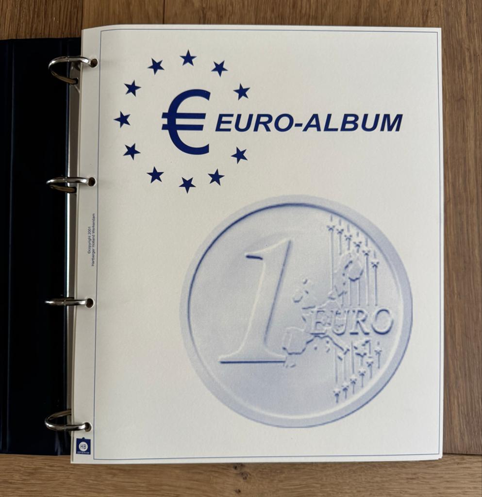 Euro-album met munten uit diverse landen, Postzegels en Munten, Munten | Europa | Euromunten, Ophalen of Verzenden, Overige landen