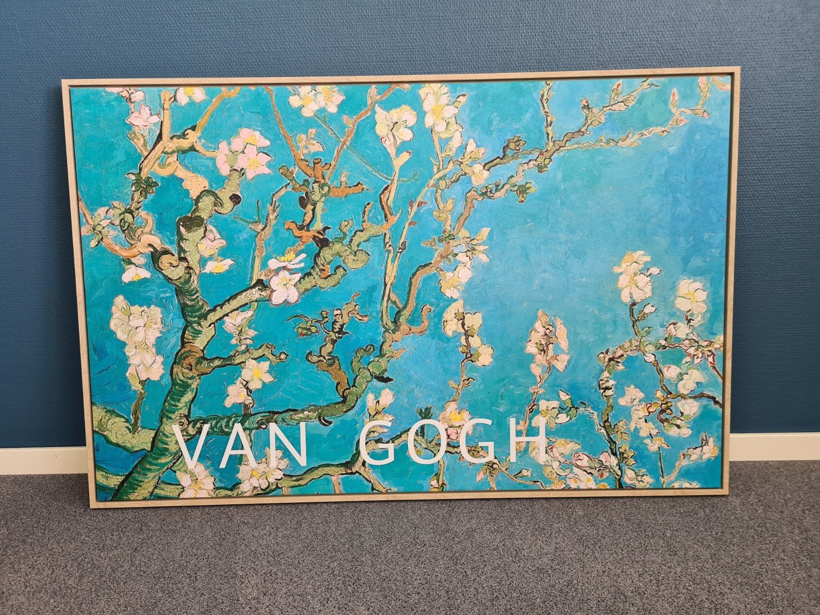 Kanvas Amandelbloesem Van Gogh, Ophalen of Verzenden, Nieuw, Print