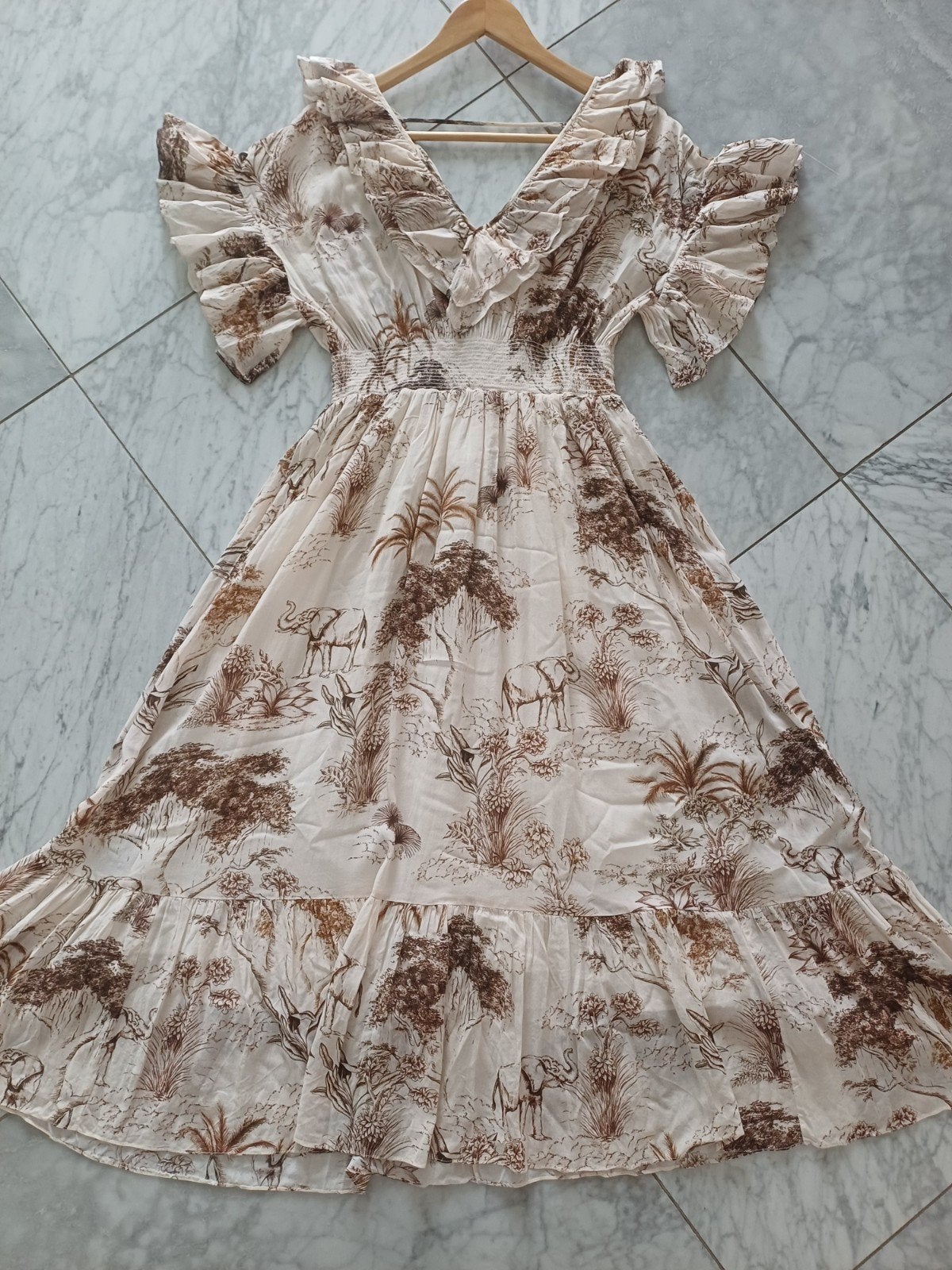 Sandro Paris jurk maat 36 Nieuw, Kleding | Dames, Bruin, Sandro, Nieuw, Ophalen of Verzenden