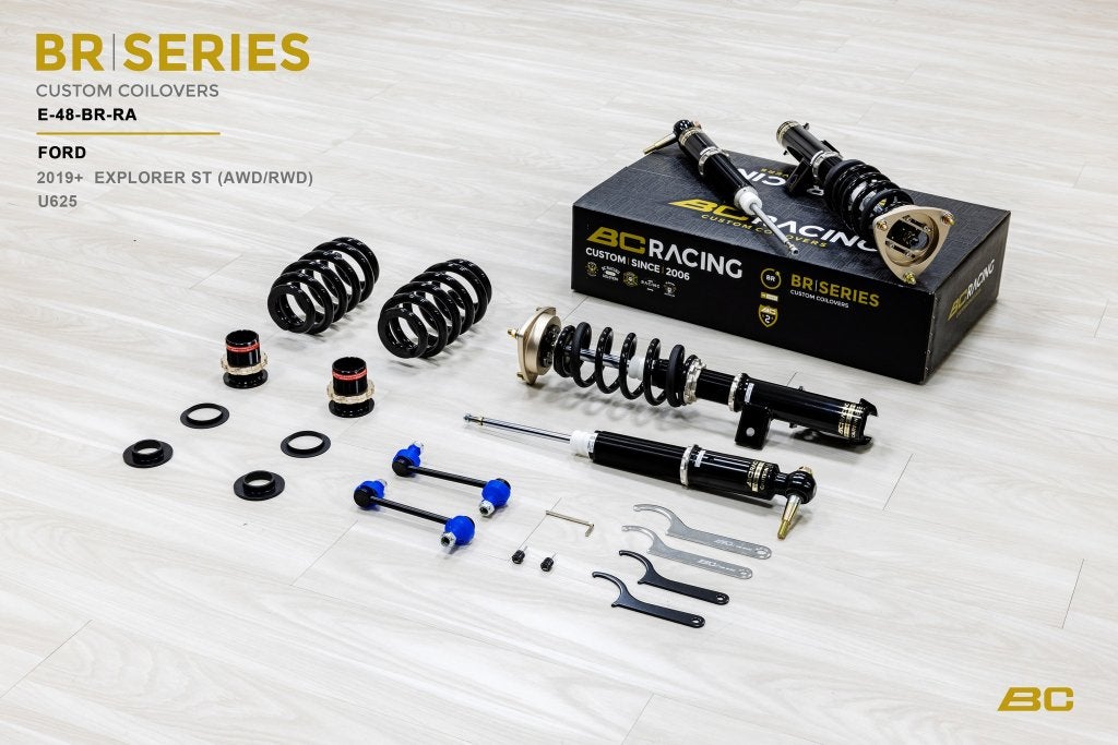 BC Racing BR-RA serie schroefset - Ford Explorer ST 19+, Ophalen of Verzenden