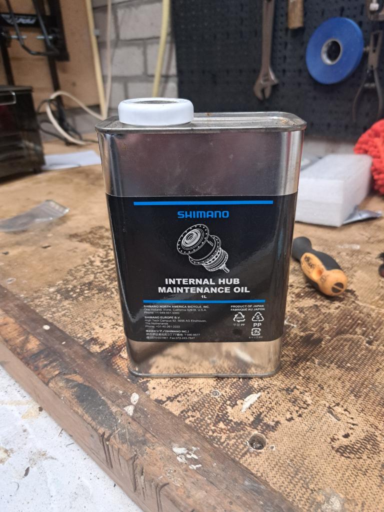 Shimano naafolie / service oil, Fietsen en Brommers, Fietsonderdelen, Ophalen of Verzenden, Nieuw, Overige typen, Shimano
