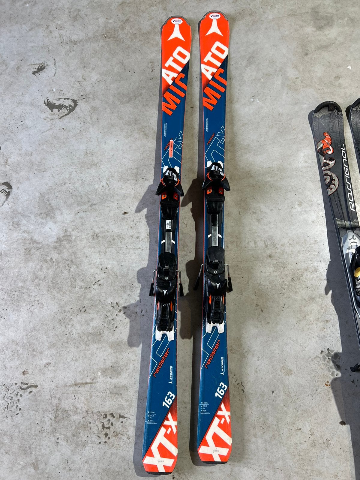 Atomic redster xtx skis 163cm, Ophalen, Gebruikt