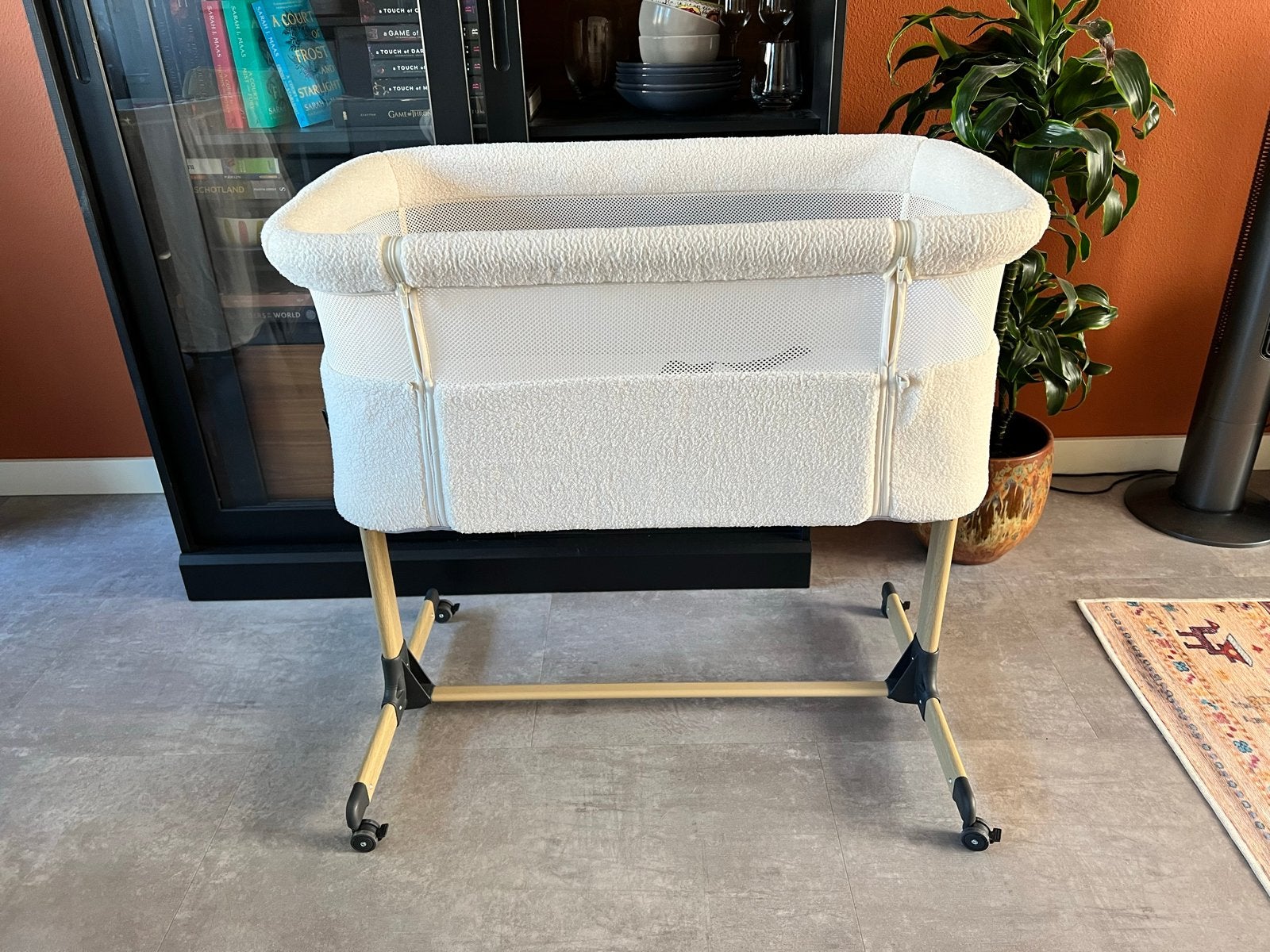 Co-sleeper Prénatal wit teddy, Kinderen en Baby's, Babywiegjes en Ledikanten, Ophalen, Zo goed als nieuw, Wieg