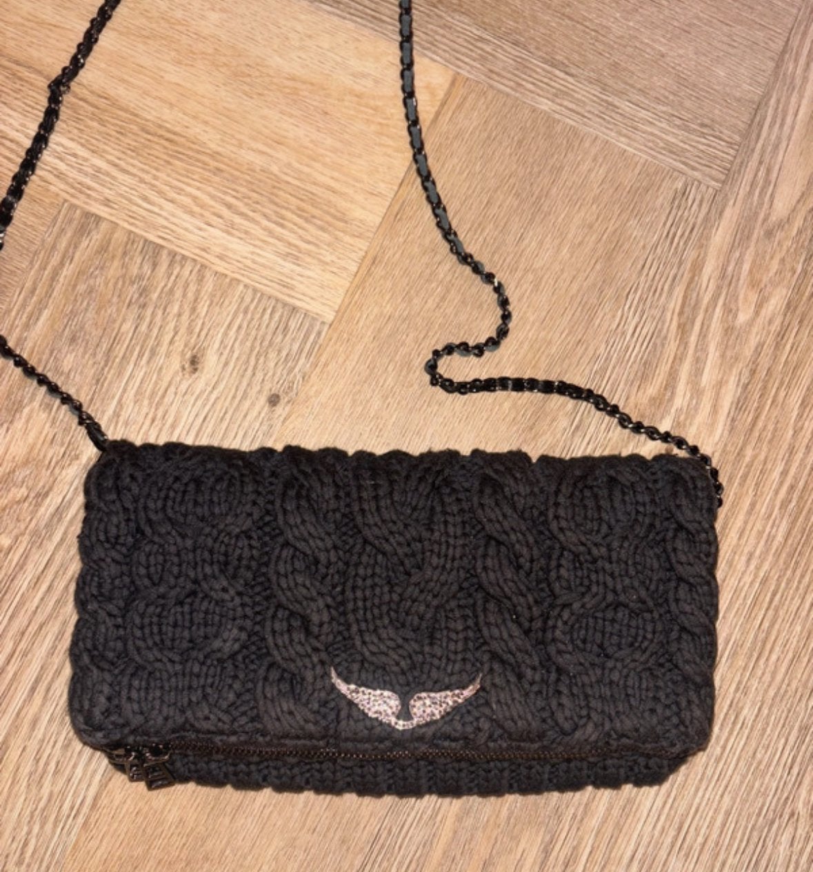 Zadig & voltaire tas, Sieraden, Tassen en Uiterlijk, Tassen | Damestassen, Ophalen of Verzenden, Zo goed als nieuw, Zwart, Schoudertasje