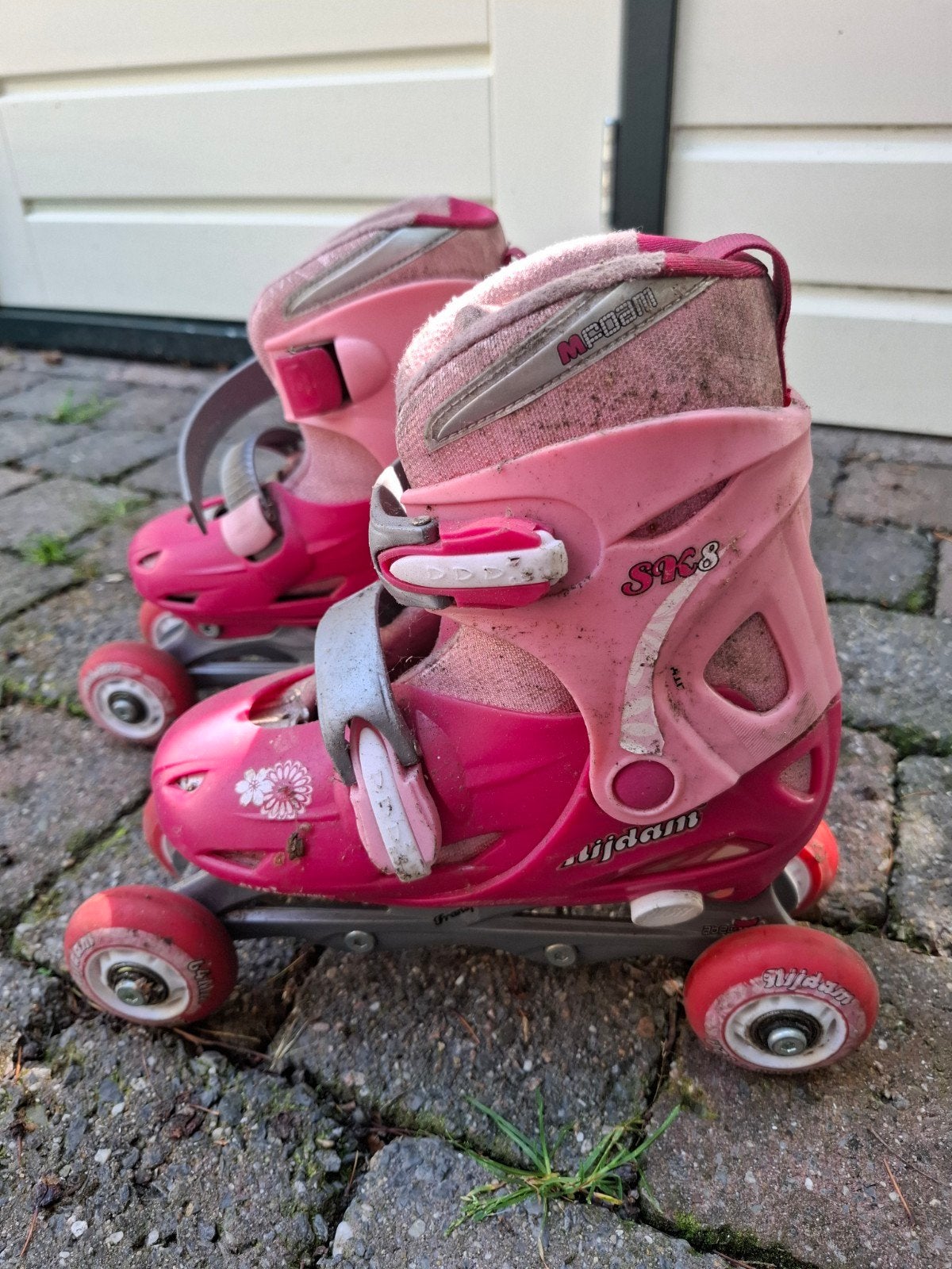 Kinder rolschaatsen maat 34-37, Ophalen, Gebruikt