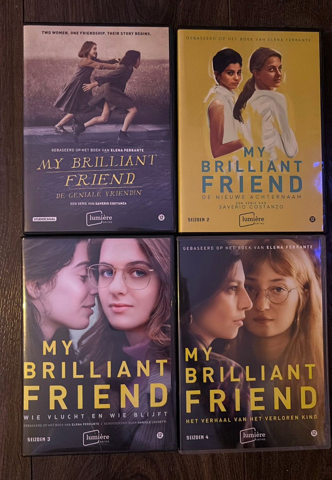 My brilliant friend, de complete serie, Cd's en Dvd's, Alle leeftijden, Ophalen of Verzenden, Zo goed als nieuw, Komedie