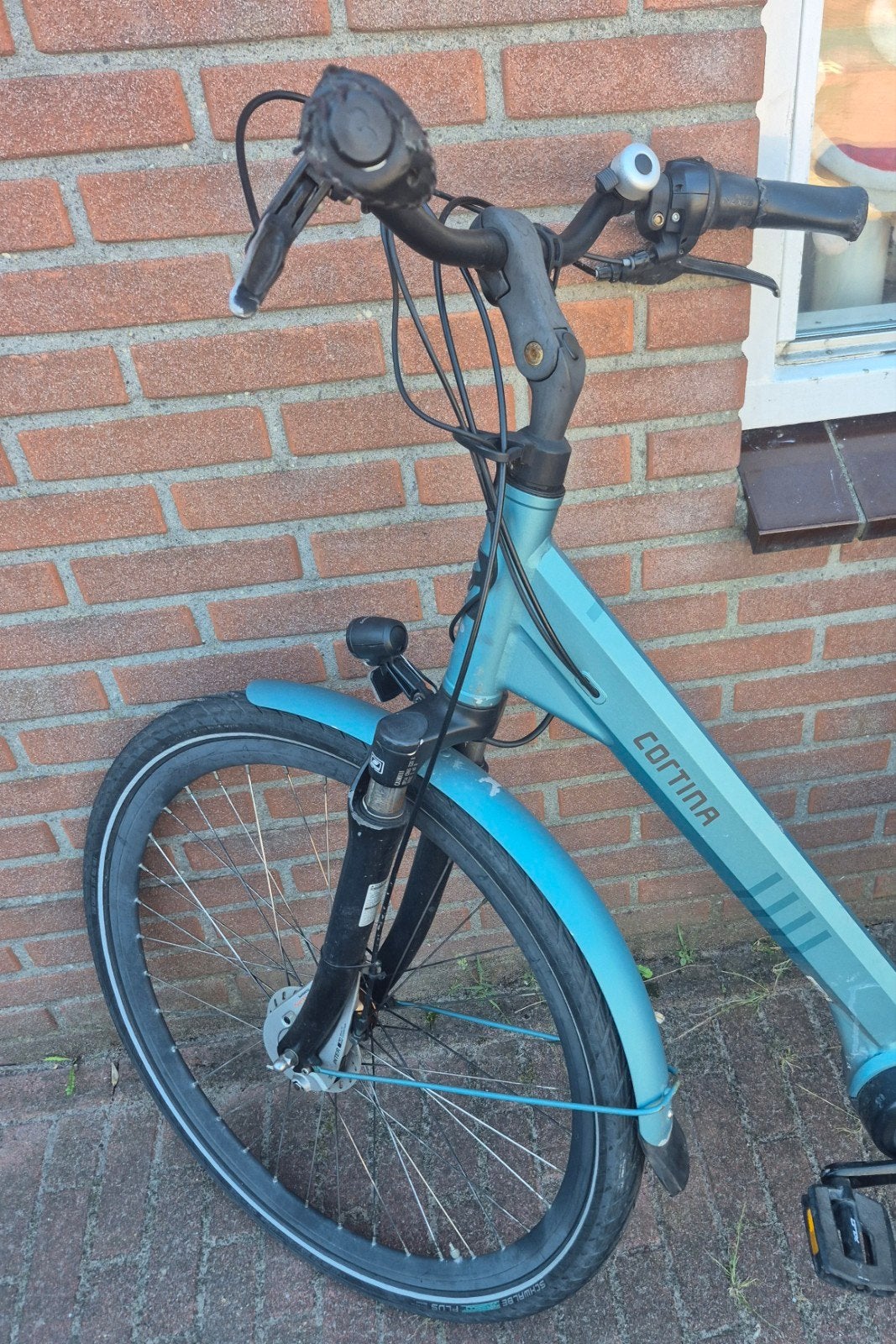 Cortina elektrische fiets bafang middenmotor opknapper, Ophalen, Gebruikt
