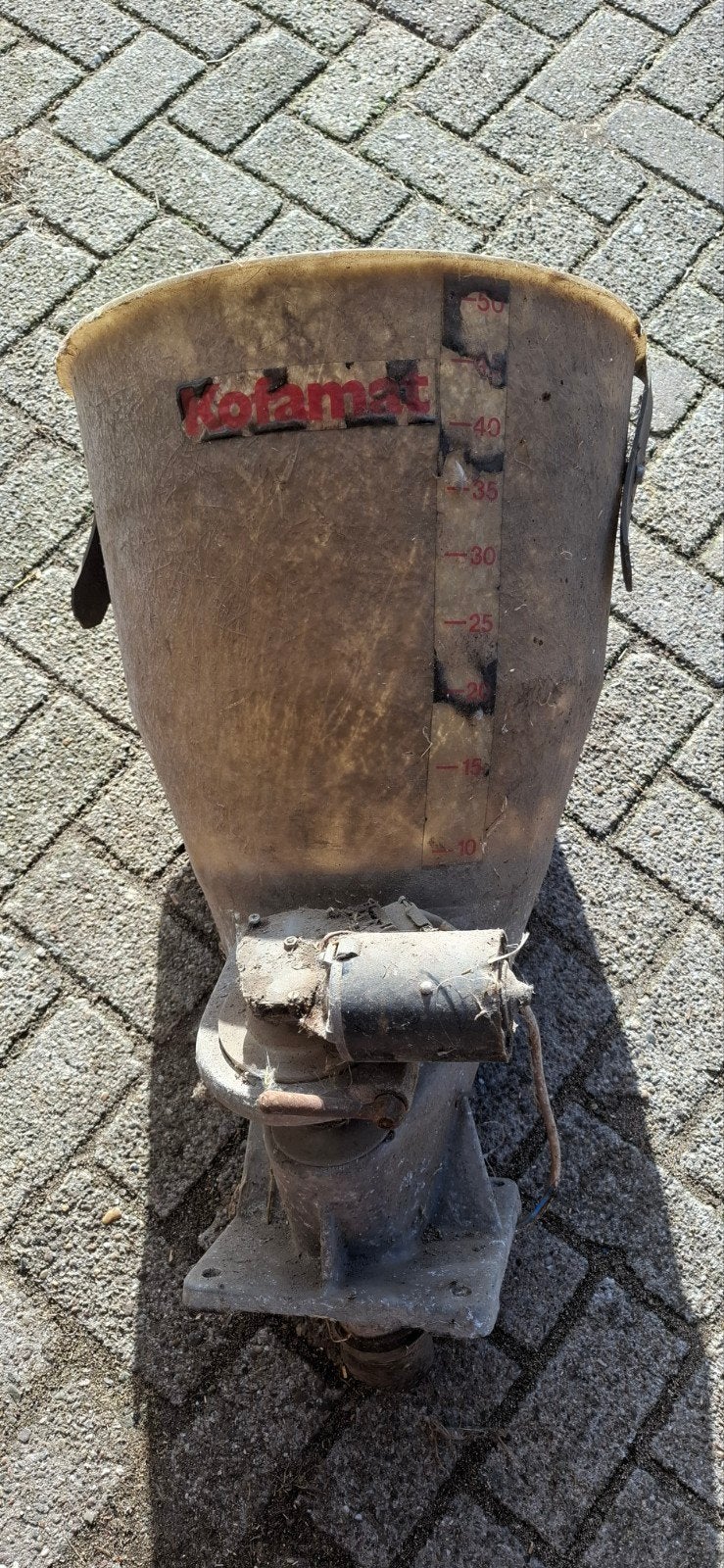 kofamat doseer trechter, Dieren en Toebehoren, Ophalen of Verzenden, Gebruikt