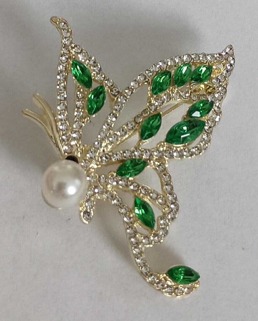 Vlinder broche, Overige materialen, 4 tot 7 cm, Overige kleuren, Nieuw