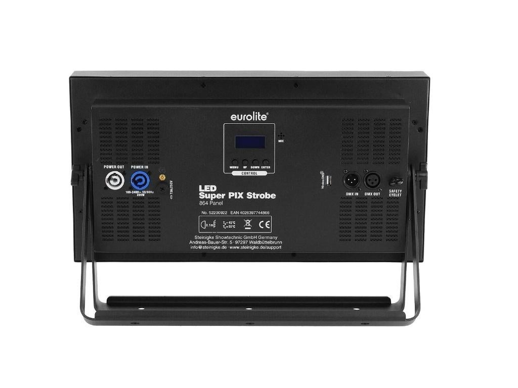 EUROLITE LED Super PIX Strobe 864 Panel, Geluidgestuurd, ., Nieuw, Ophalen of Verzenden