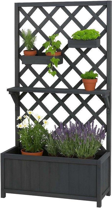 Verhoogde Plantenbak – Bloembak – Plantenbak Met Klimhulp, Corvance B.V., Verzenden, Nieuw, Corvancebol@gmail.com