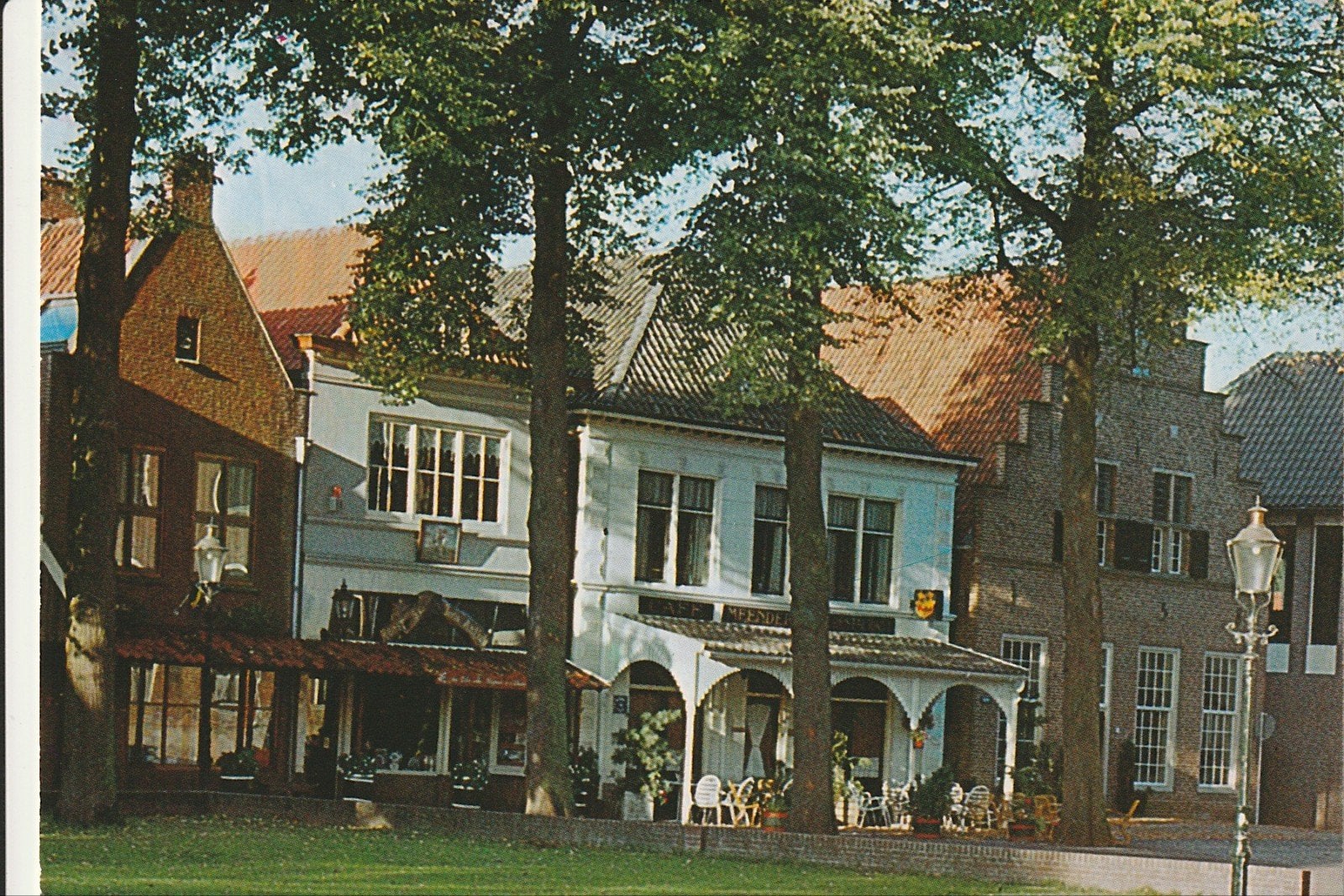 LOCHEM DE KLEINE MARKT GEMEENTE- STADHUIS HOTEL ABDO TERRAS, Ophalen of Verzenden, 1960 tot 1980, Ongelopen, Gelderland