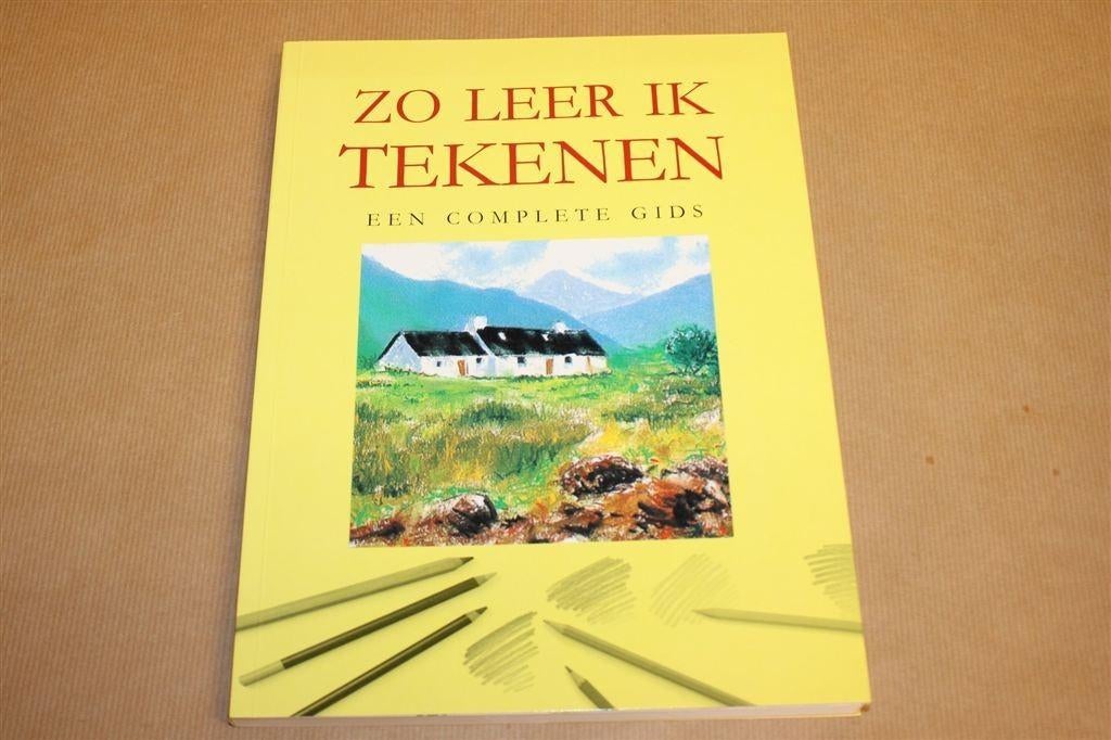 Zo Leer Ik Tekenen — Complete Gids & Technieken, Boeken, Ophalen of Verzenden, Zo goed als nieuw, Tekenen en Schilderen