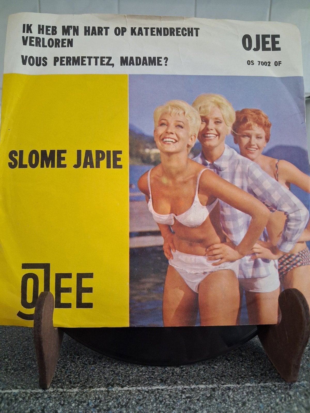 OJEE   PIRATEN SINGELTJE (ZELDZAME PIRATEN TOPPER !)., Overige formaten, Ophalen of Verzenden, Zo goed als nieuw, Levenslied of Smartlap