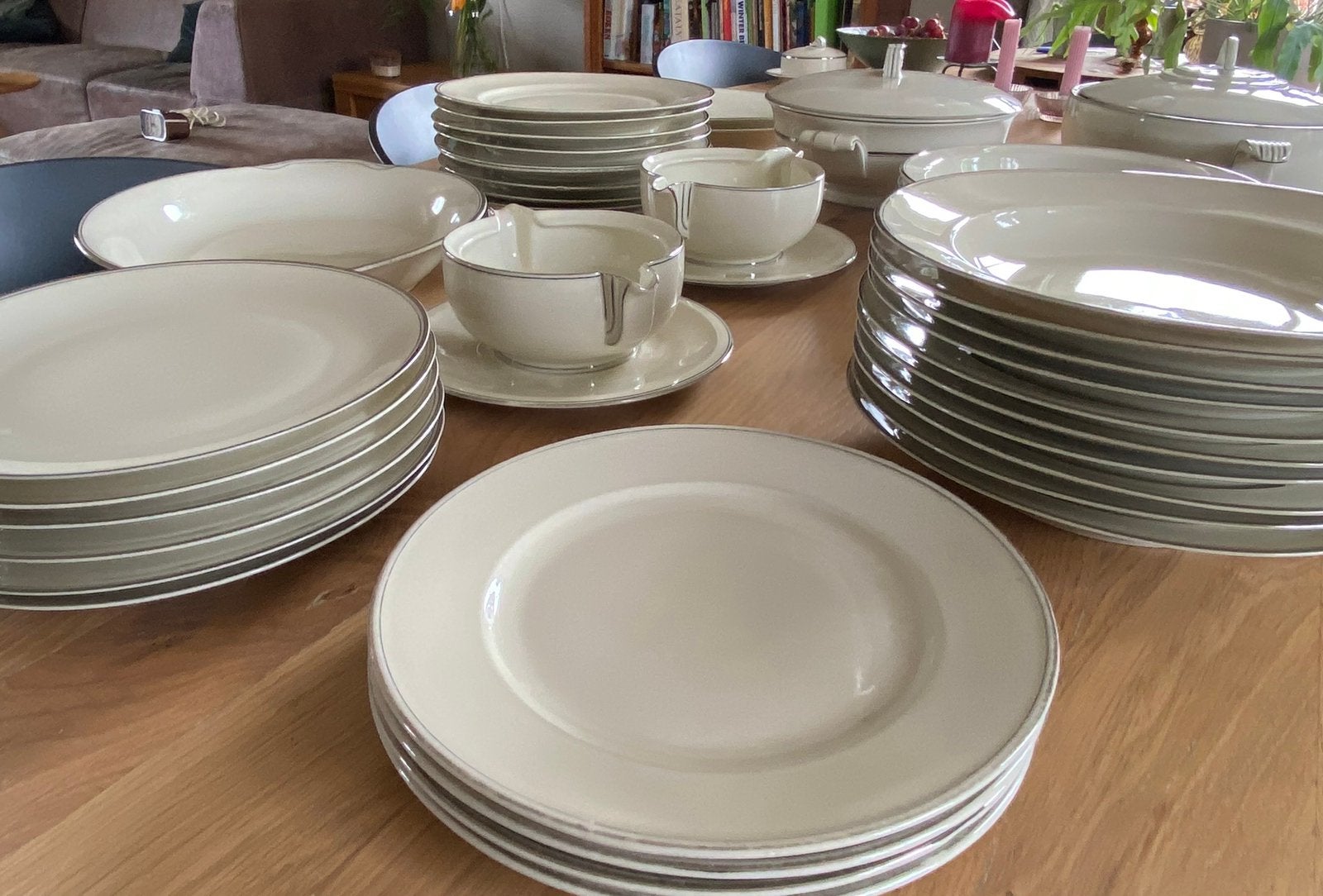 Servies, Ophalen, Frankrijk, 2 euro