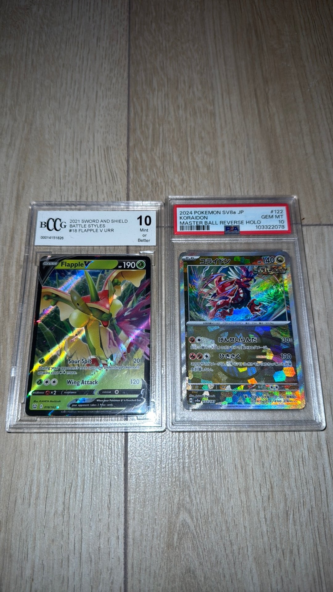 2x Pokemon slabs, Ophalen, Nieuw, Meerdere kaarten