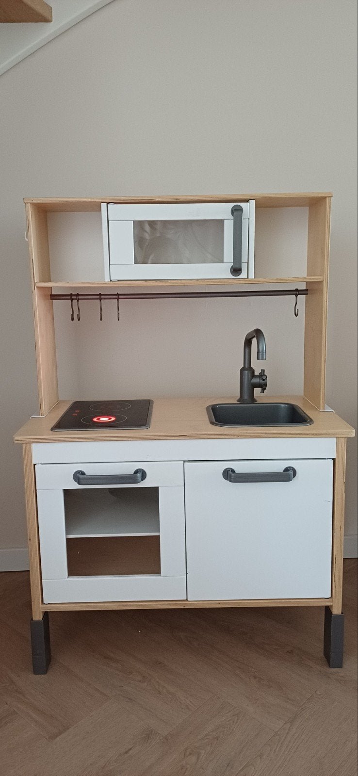 Keukentje met toebehoren, Ophalen, Gebruikt, Hout, Speelkeuken