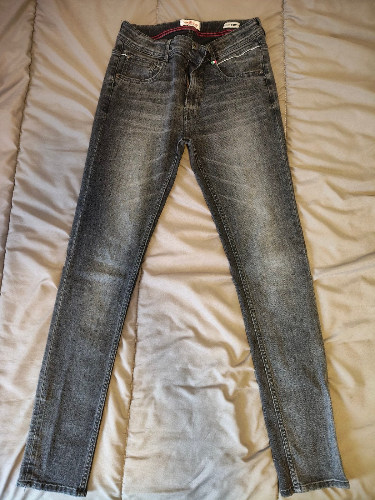 Vingino spijkerbroek, Ophalen of Verzenden, Zo goed als nieuw, Jongen, Broek