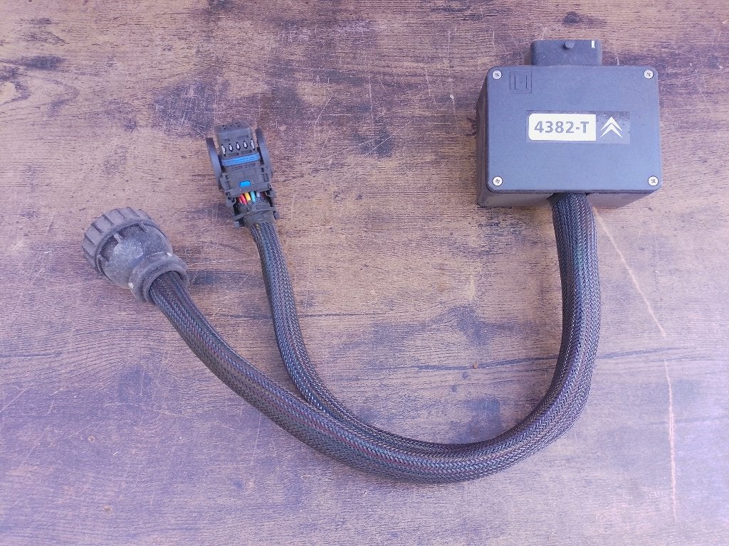 Citroën speciaal gereedschap testkabel + module 4382-T, Auto diversen, Gebruikt, -, Verzenden, -